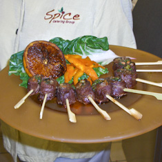 Spice Catering Food Presentation