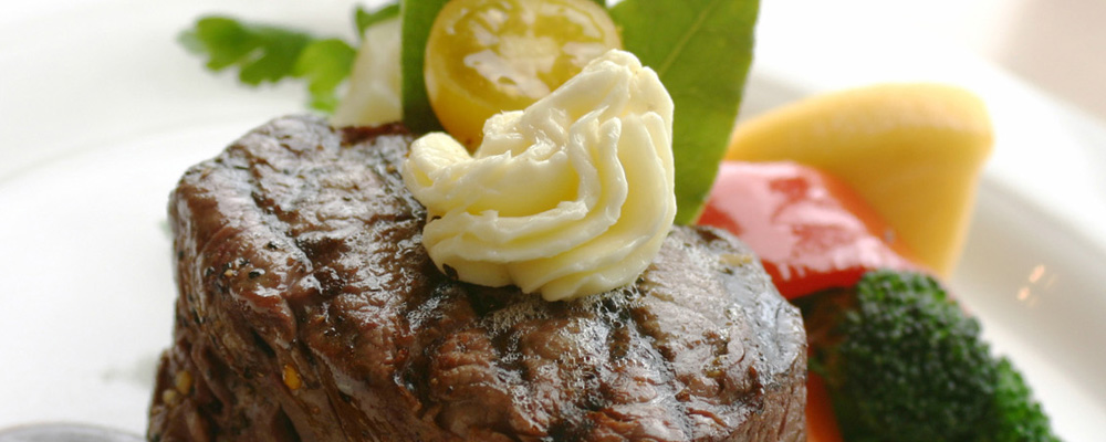 Filet Mignon with Butter on Top